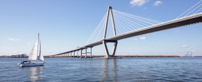 Charleston Boat and Bridge