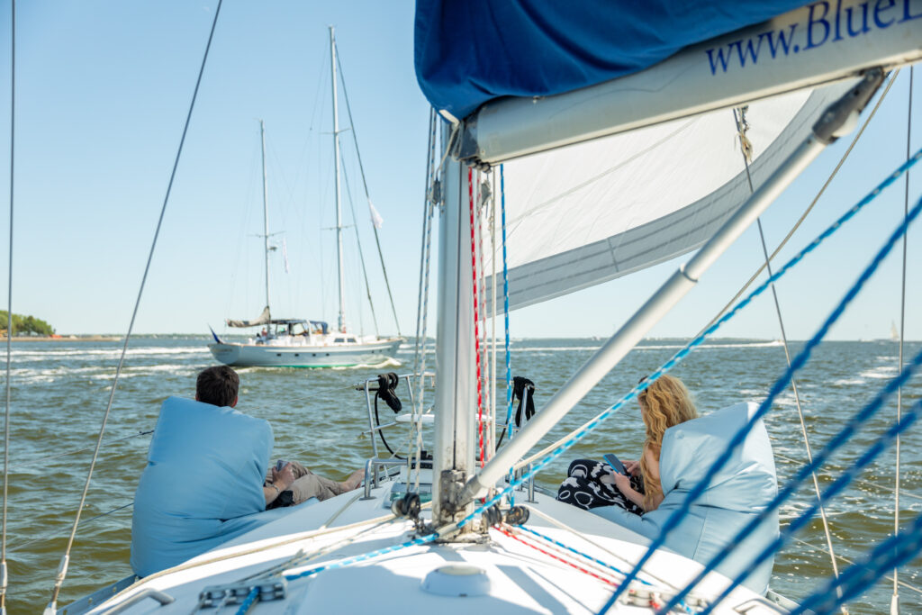 private sailboat ride in charleston sc with blue life charters