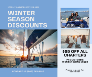 promotional discount for private boat charters