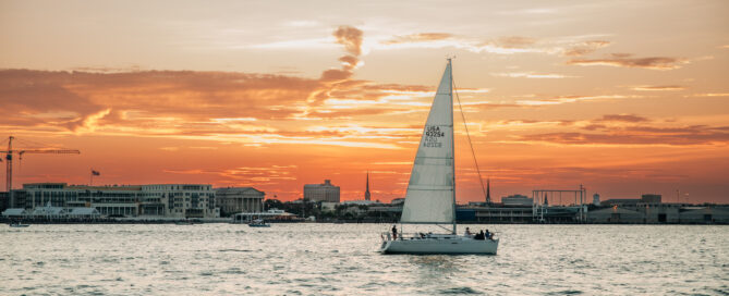 sunset time charleston sc