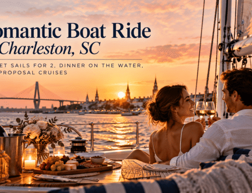 Romantic Boat Ride in Charleston, SC: Sunset Sails for 2, Dinner on the Water, and Proposal Cruises